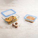 Hermetisk madkasse Pyrex Pure Glass Gennemsigtig Glas (800 ml) (6 enheder) #4
