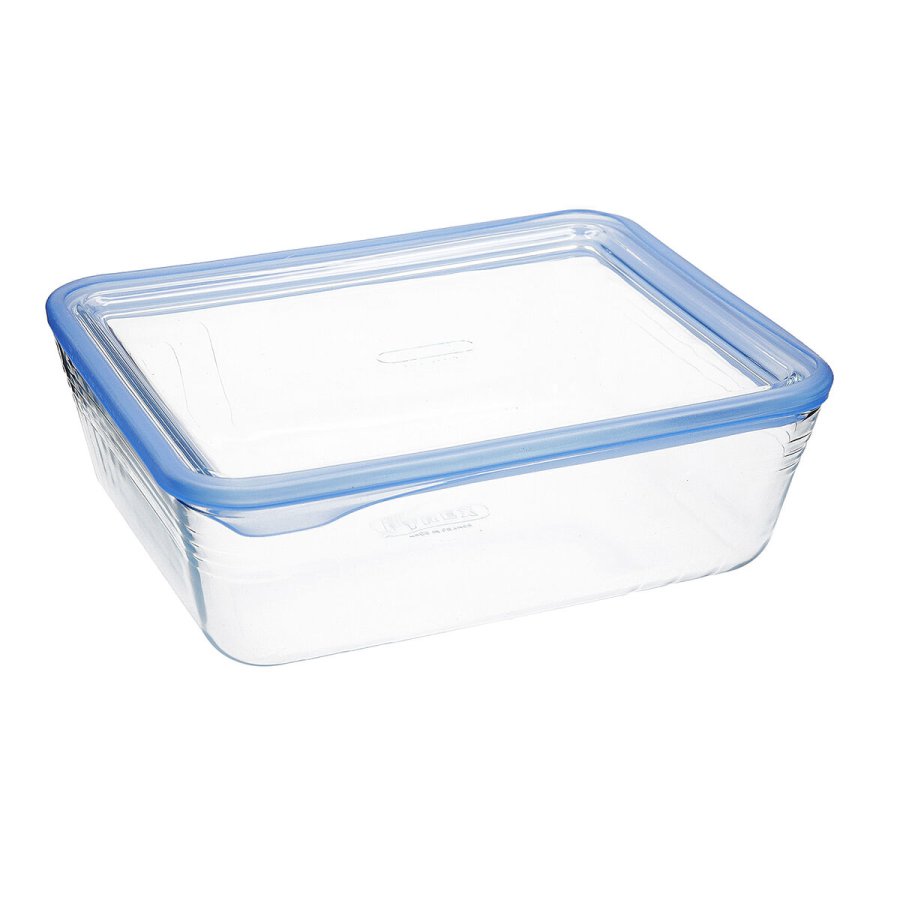 Hermetisk madkasse Pyrex Pure Glass Gennemsigtig Glas (800 ml) (6 enheder) #10