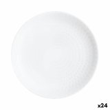 Desserttallerken Luminarc Pampille Hvid Glas (19 cm) (24 enheder) #1