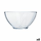 Skl Luminarc Stripy Morgenmad Gennemsigtig Glas (500 ml) (6 enheder) #1