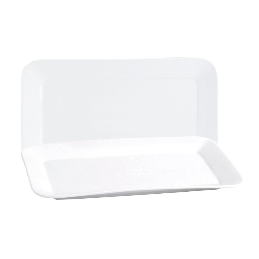 Kkkenspringvand Quid Basic Rektangulr Keramik Hvid (35,8 x 21 cm) (6 enheder) #4