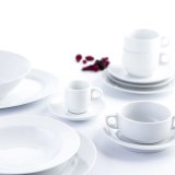Salatskl Quid Basic Keramik Hvid (23 cm) (6 enheder) #7