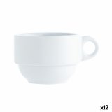 Te- og kaffekop Quid Basic Hvid 250 ml (12 enheder) #1