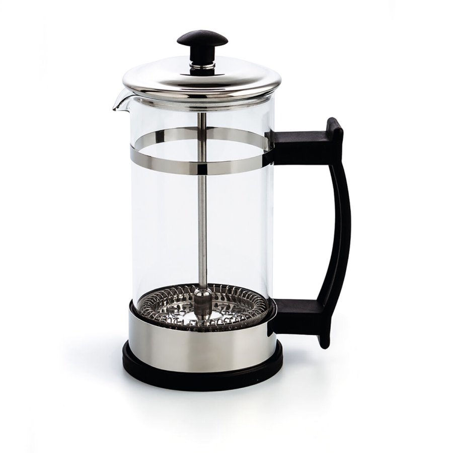 Kaffekande med stempel Quid Serenia Gennemsigtig Glas Rustfrit stl 350 ml (6 enheder) #19