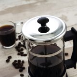 Kaffekande med stempel Quid Serenia Gennemsigtig Glas Rustfrit stl 600 ml (6 enheder) #13