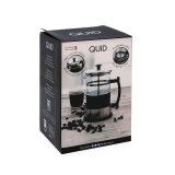 Kaffekande med stempel Quid Serenia Gennemsigtig Glas Rustfrit stl 600 ml (6 enheder) #16
