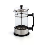 Kaffekande med stempel Quid Serenia Gennemsigtig Glas Rustfrit stl 600 ml (6 enheder) #19