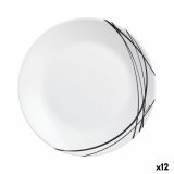 Desserttallerken Arcopal Domitille To-farvet Glas ( 18 cm) (12 enheder) #1