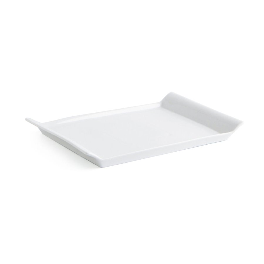 Snack bakke Quid Gastro Fresh 26 x 18 cm Keramik Hvid (6 enheder) #7
