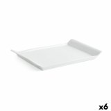Snack bakke Quid Gastro Fresh 26 x 18 cm Keramik Hvid (6 enheder) #1