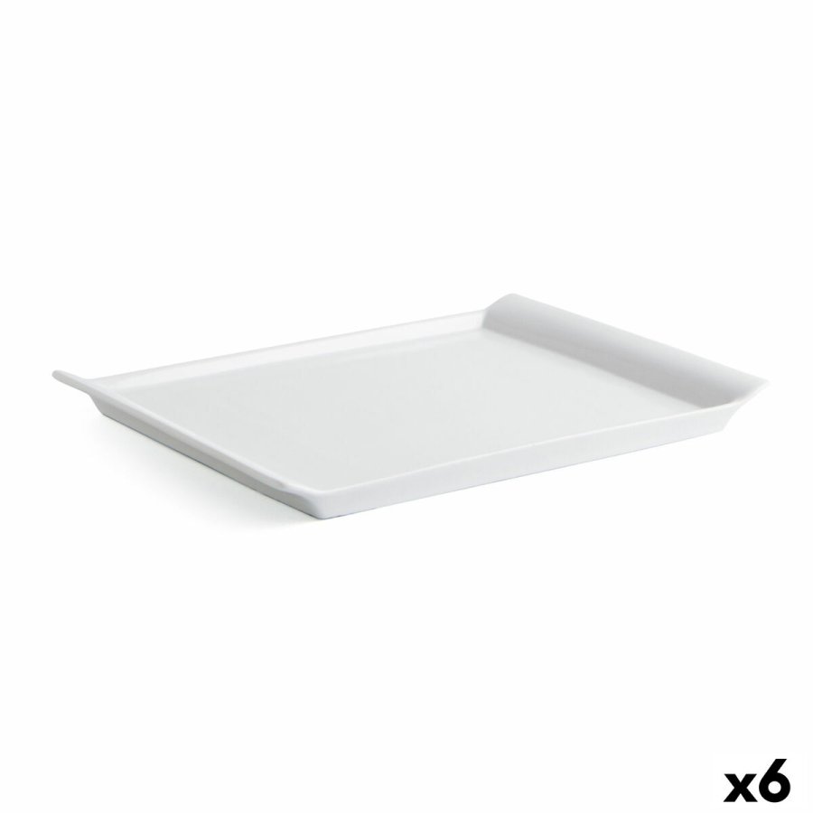 Kkkenspringvand Quid Gastro Fresh Keramik Hvid (31 x 23 cm) (6 enheder) #1