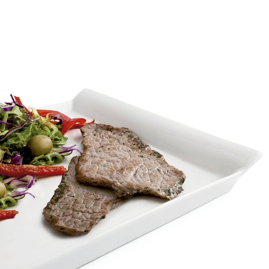 Kkkenspringvand Quid Gastro Fresh Rektangulr Keramik Hvid (36 x 25 cm) (6 enheder) #4