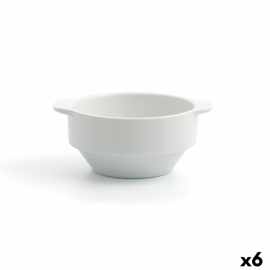 Skle til suppe Quid Professional Basic Hotel Hvid 350 ml (6 enheder) #1