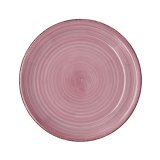 Flad Plade Quid Vita Peoni Pink Keramik  27 cm (12 enheder) #7