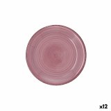 Desserttallerken Quid Vita Peoni Pink Keramik 19 cm (12 enheder) #1