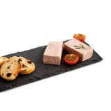 Keramisk fad med skifereffekt Quid Gastro Fun Sort (30 x 10 cm) (12 enheder) #7