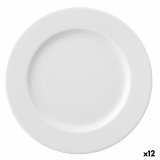 Flad Plade Ariane Prime Hvid Keramik  21 cm (12 enheder) #1