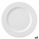 Flad Plade Ariane Prime Hvid Keramik  31 cm (6 enheder) #1