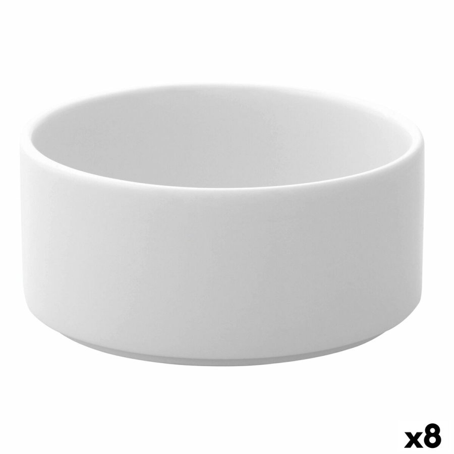 Snackskl Ariane Prime Hvid Keramik 16 cm (8 enheder) #1