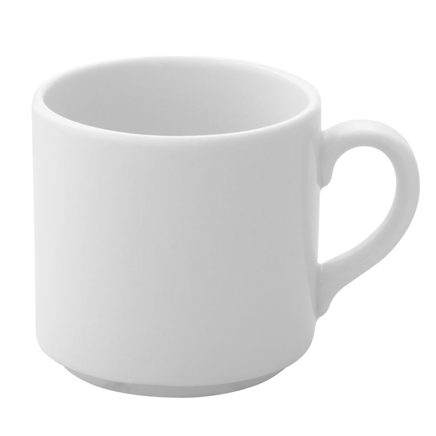 Dele kaffekopst Ariane Prime Hvid Keramik 200 ml Kaffe (12 enheder) #4