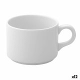 Te- og kaffekop Ariane Prime Hvid 230 ml (12 enheder) #1