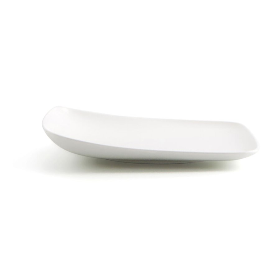 Flad Plade Ariane Vital Square Firkantet Hvid Keramik 30 x 22 cm (6 enheder) #7