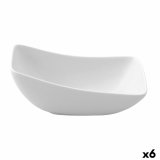 Snackskl Ariane Vital Square Hvid Keramik Firkantet (6 enheder) #1