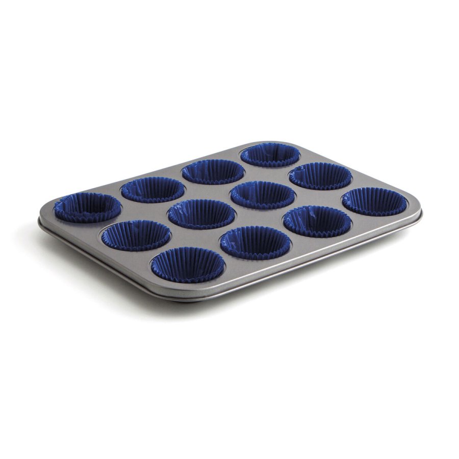 Muffinform Quid Sweet Grey Sort 36 x 17 x 3 cm (12 enheder) #7