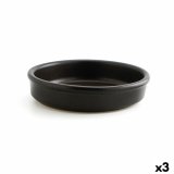 Kasserolle Anaflor Barro Anaflor Sort Keramik Bagt ler  25 cm (3 enheder) #1