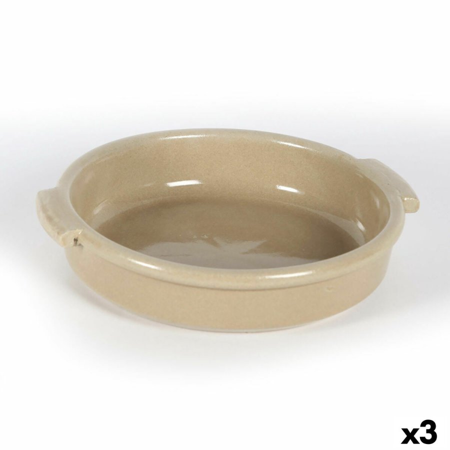 Kasserolle Anaflor Barro Anaflor Brun Keramik  21 cm (3 enheder) #1