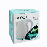 Kedel Dcook Gallery Hvid Plastik 2200 W 1,7 L (8 enheder) #16