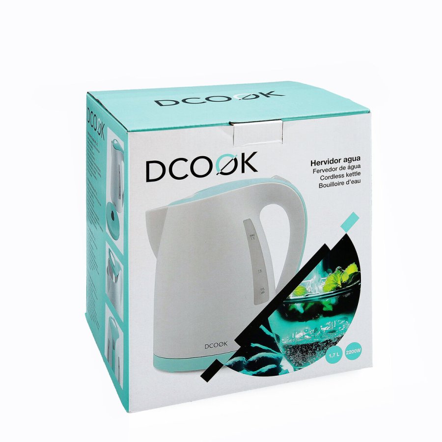 Kedel Dcook Gallery Hvid Plastik 2200 W 1,7 L (8 enheder) #16
