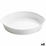 Kageform Luminarc Smart Cuisine Hvid Glas Cirkulr  28 cm 6 enheder #1