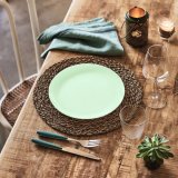 Flad Plade Luminarc Diwali Paradise Grn Glas 25 cm (24 enheder) #4