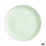 Dyb tallerken Luminarc Diwali Paradise Grn Glas 29 cm (12 enheder) #1