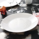 Flad Plade Luminarc Zelie Hvid Glas  25 cm (12 enheder) #7