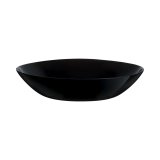Dyb tallerken Luminarc Zelie Negro Sort Glas  20 cm (12 enheder) #16