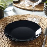 Desserttallerken Luminarc Zelie Negro Sort Glas  18 cm (12 enheder) #10