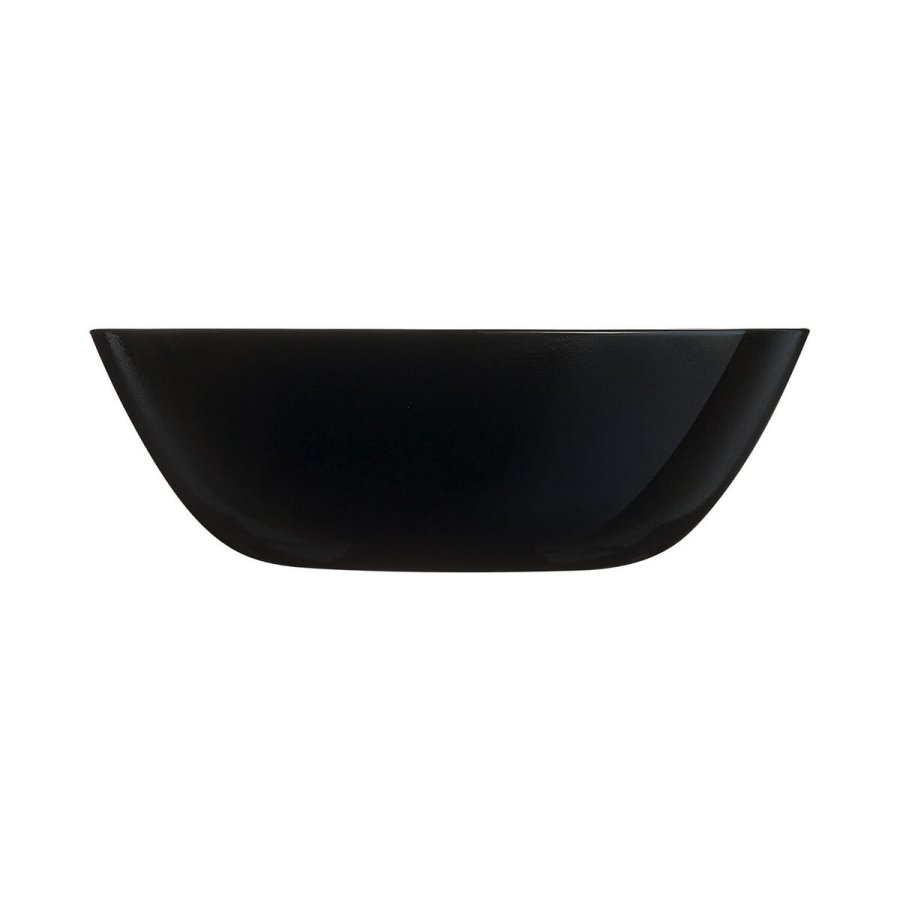 Snackskl Luminarc Zelie Negro Sort Glas (12 enheder) #13