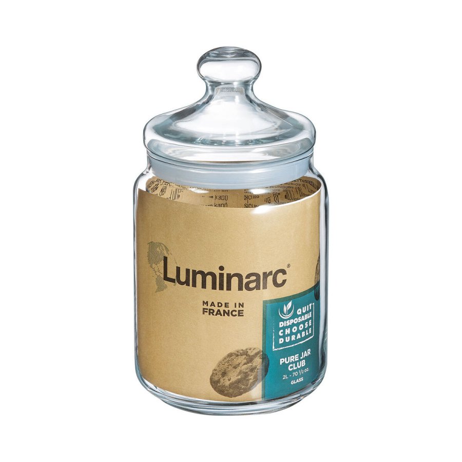 Beholder Luminarc Club Gennemsigtig Glas 2 L (6 enheder) #10