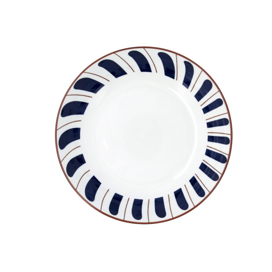Dyb tallerken Bidasoa Oceanika Bl� Keramik � 20 cm (12 enheder) #4