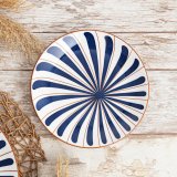 Desserttallerken Bidasoa Oceanika Bl� Keramik � 19 cm (12 enheder) #2