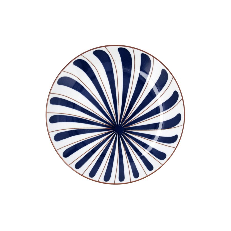 Desserttallerken Bidasoa Oceanika Bl� Keramik � 19 cm (12 enheder) #3