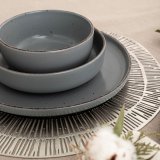 Snacksk�l Quid Duna Gr� Keramik 15 x 15 cm (12 enheder) #4