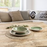 Desserttallerken Quid Calypso Gr�n Keramik � 19 cm (12 enheder) #2