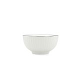 Snacksk�l Quid Gastro Black Hvid Sort Keramik (12 enheder) #5