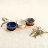 S�t til appetizere Bidasoa Moana Multifarvet Keramik 29 x 10 x 4,5 cm 4 Dele (12 enheder) #2