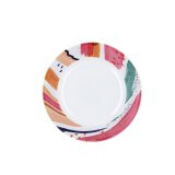 Dyb tallerken Quid Acuarela Hvid Bioplast � 20 cm (12 enheder) #6