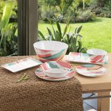 Snacksk�l Quid Acuarela Hvid Bioplast 14,5 x 7 cm (12 enheder) #5