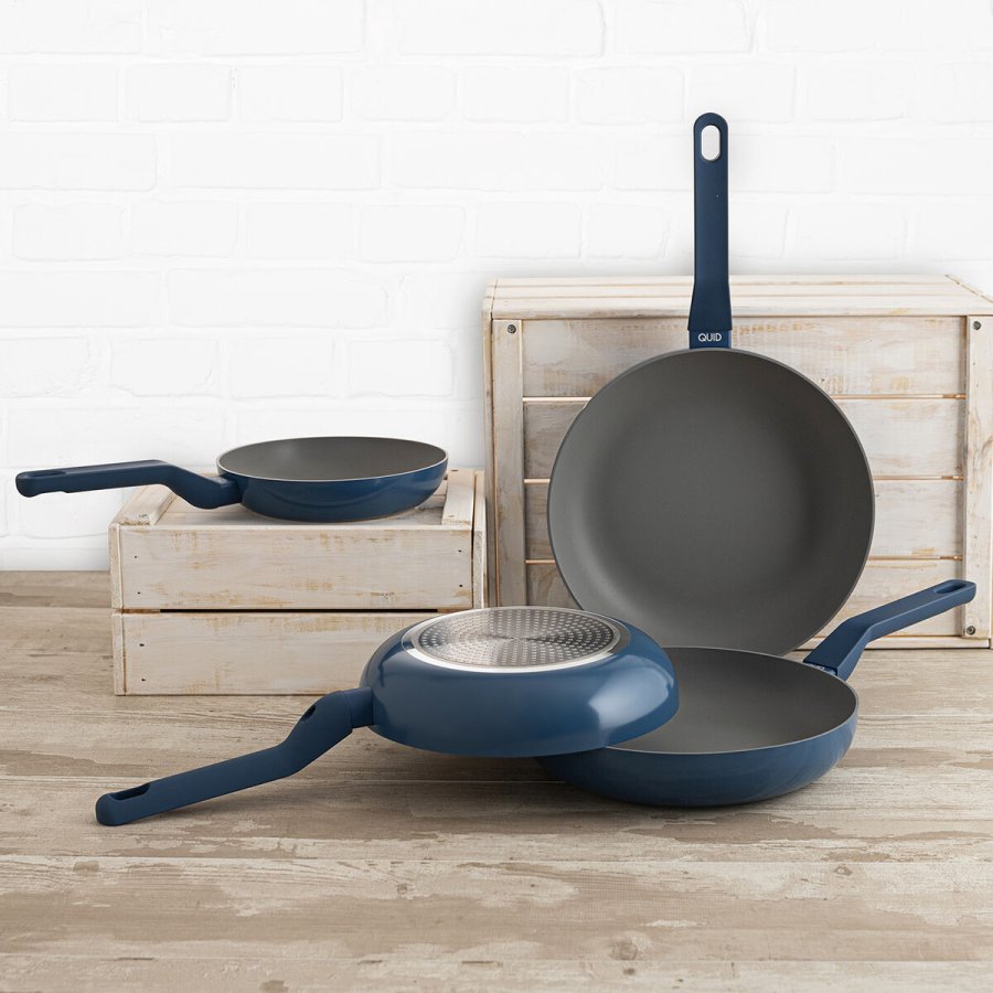 Stegepande Quid Baltic Hvid Metal � 24 cm (5 enheder) #2